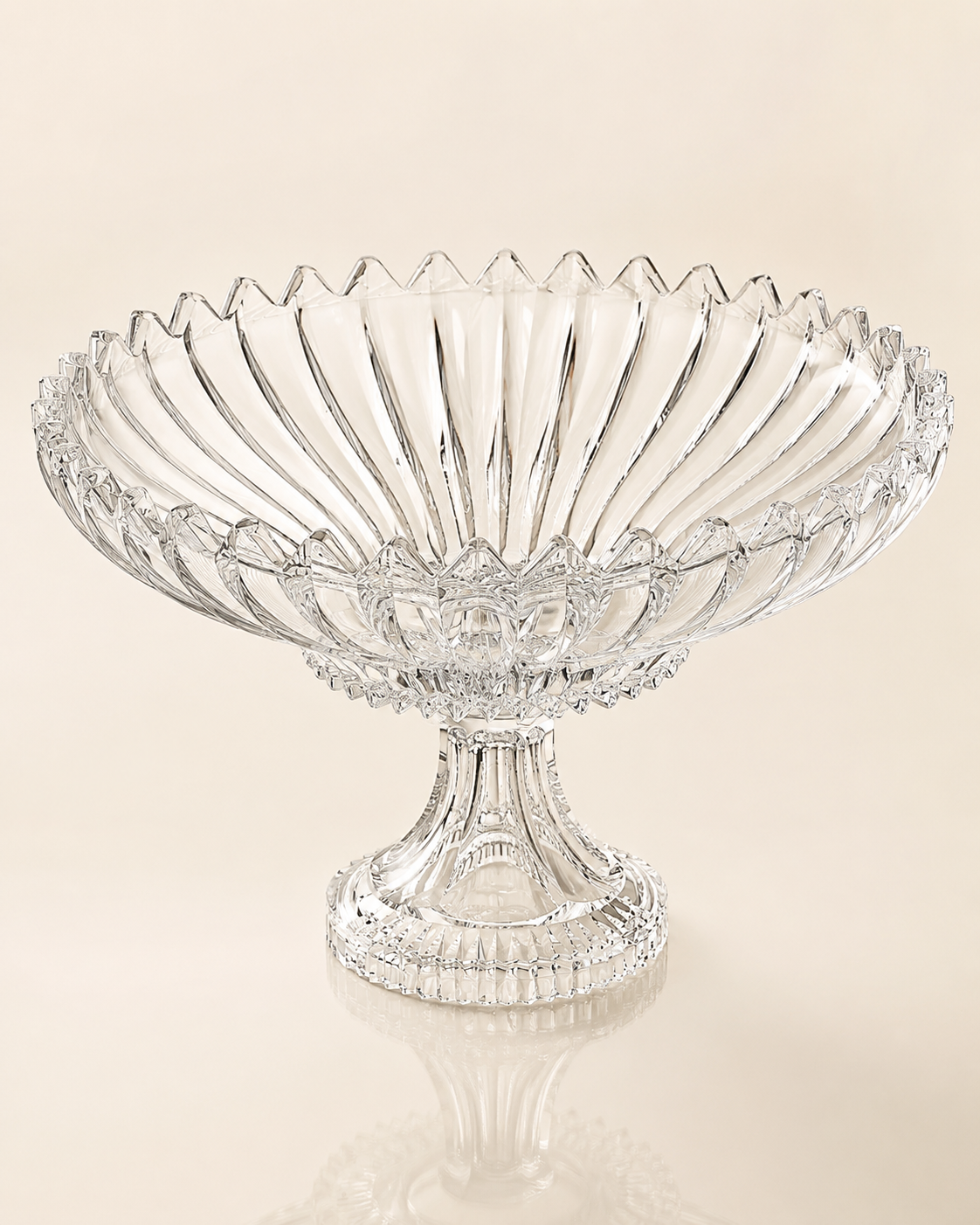 Brasilia Fruit Bowl With Stem 30 cm