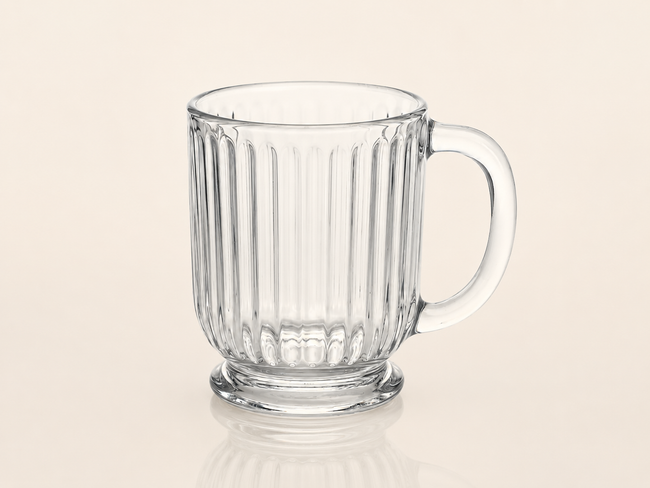 Taj Line Mug Set (Set of 6, 200ml)