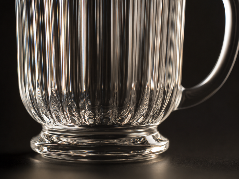 Taj Line Mug Set (Set of 6, 200ml)