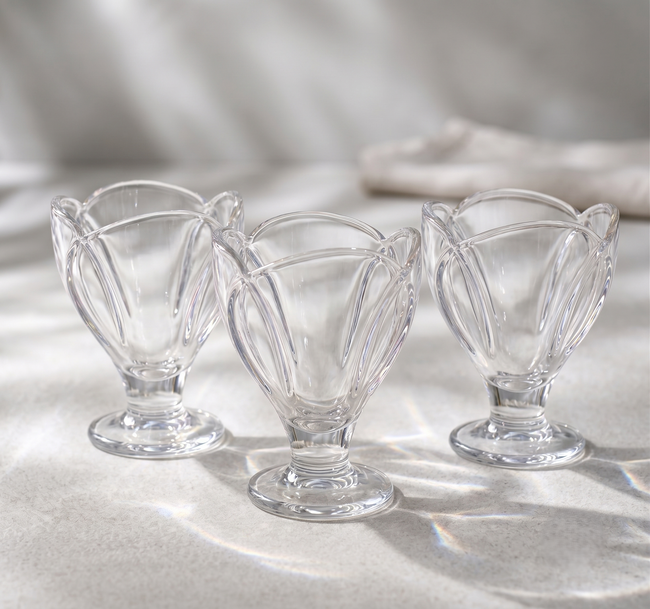 Poland Ice Cream City Glass Set-3pcs