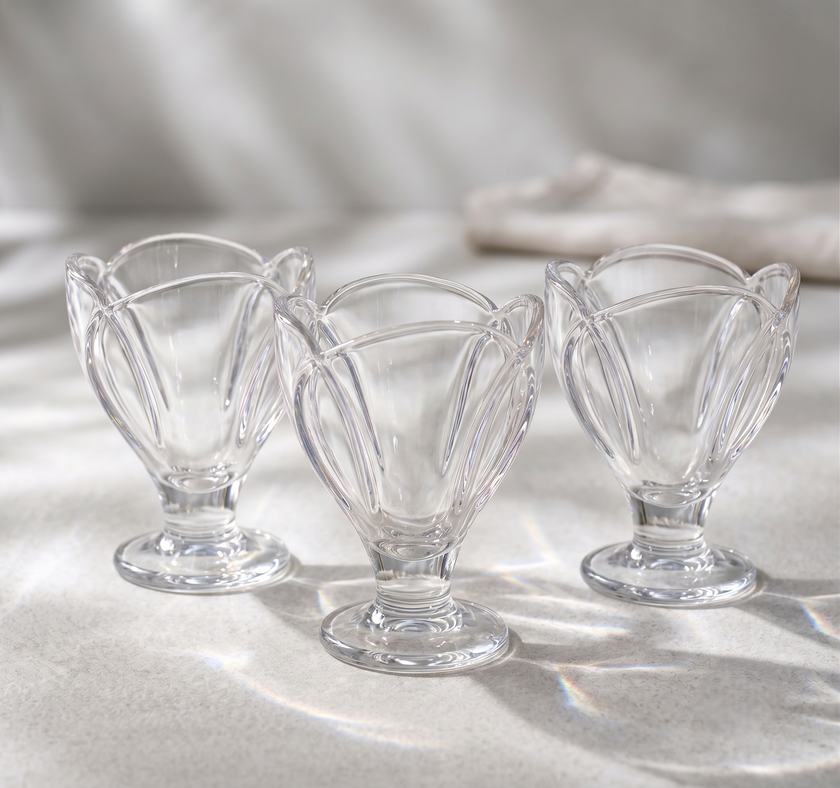Poland Ice Cream City Glass Set-3pcs