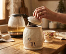Heart Ceramic Canister Set – 3 Piece (Tea & Sugar)