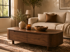 Safya Coffee Table Natural wood 120*60 cm