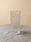 Serrana Glass Sofia Premium Highball Glass Set 300ml 6pcs — diamond cut-glass for cocktails and sparkling water
