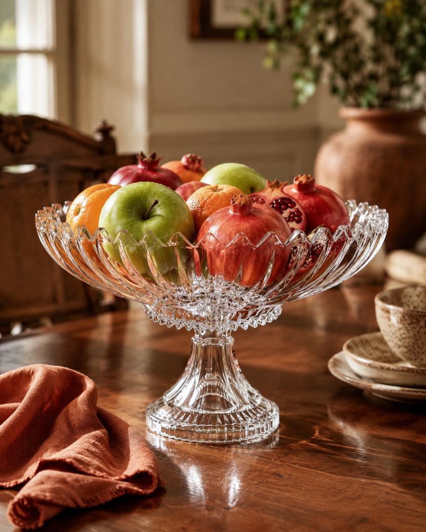 Brasilia Fruit Bowl With Stem 30 cm